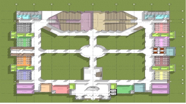 Proposed Biotech Center - Side View